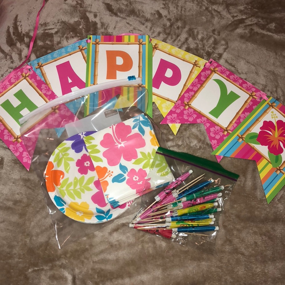 Luau Birthday Party Bundle